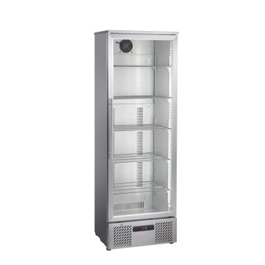 Prodis NT10ST-LE Low Energy Stainless Steel Single Door Upright Bottle Cooler