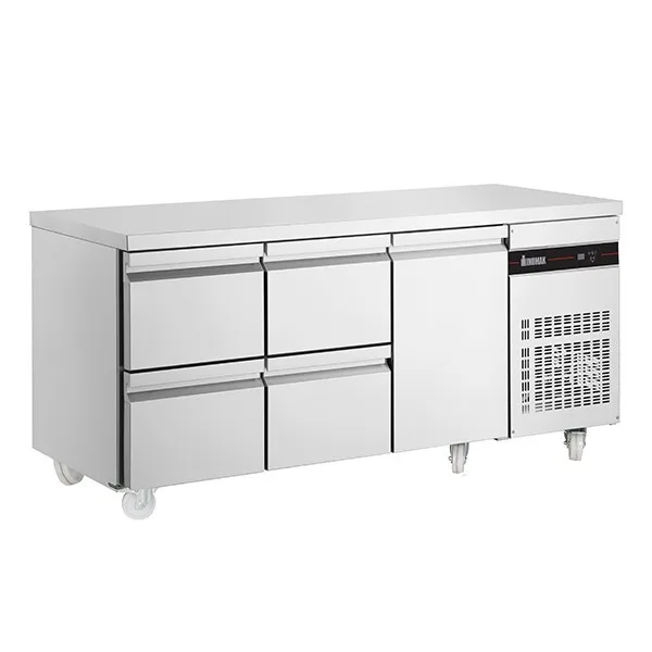 Inomak PN229-HC 1 Door, 4 Drawer 1/1 Gastronorm Counter