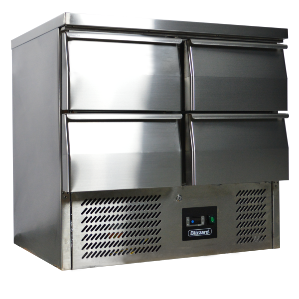 Blizzard BCC2-4D Compact 4 Drawer Gastronorm Counter