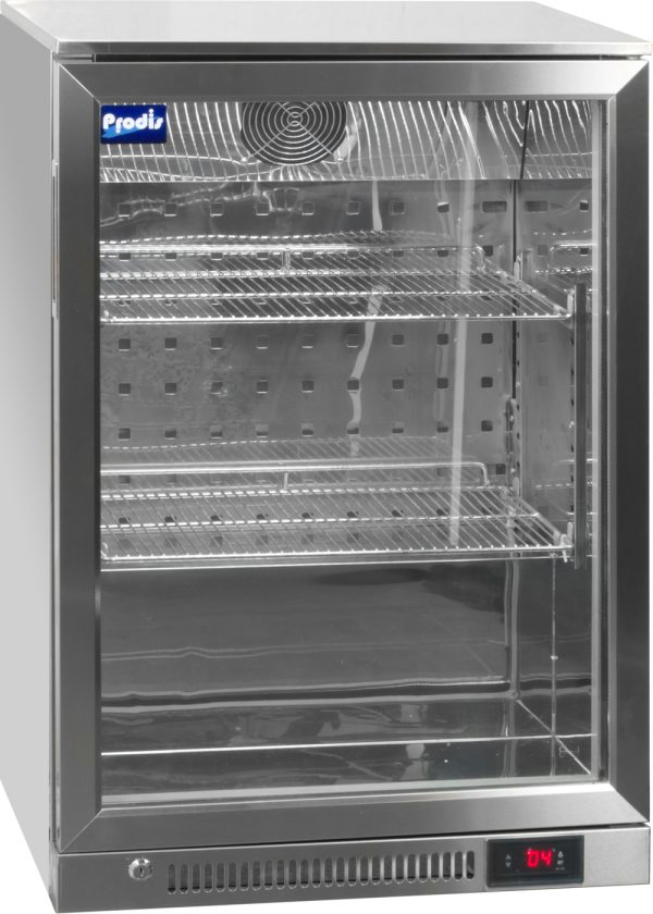 Prodis NT1ST-HC Stainless Steel Single Door Bottle Cabinet