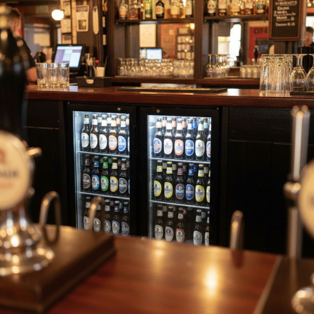 Prodis NT2BHLO-LE bottle cooler on-site image 1