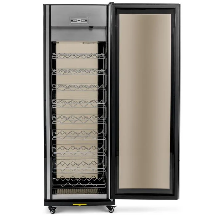 Blizzard WD400 upright wine cooler image door open