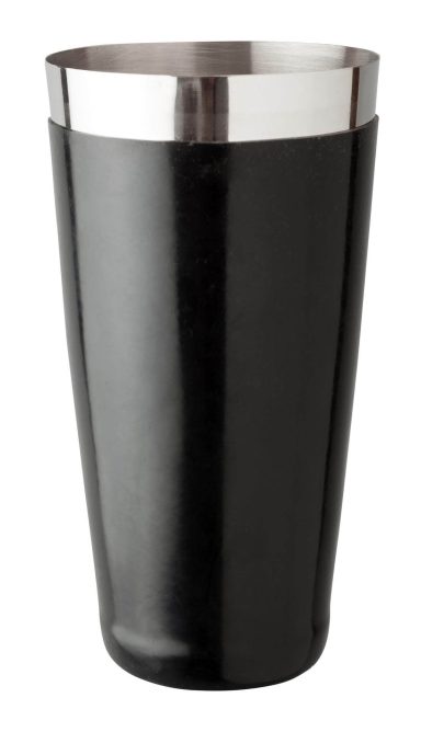 28oz Boston Can Vinyl Coated Black