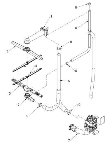 Wash and Rinse System 30013510-A