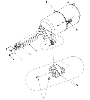8.64kW – Boiler assembly 30013711-A