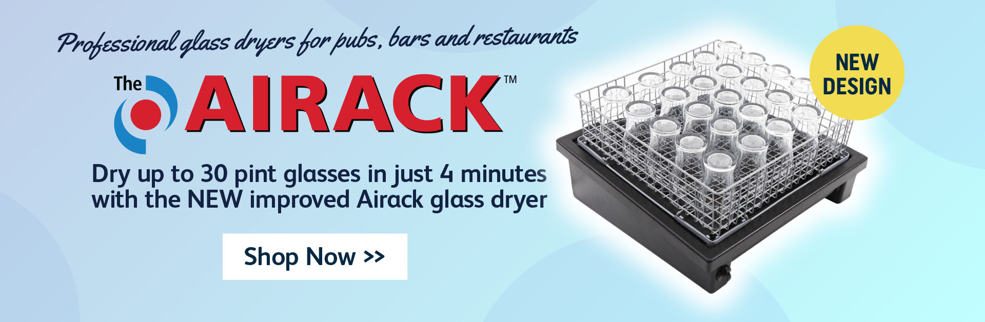 Airack Glass Dryers - New Improved Version. Low Prices, Fast Delivery!