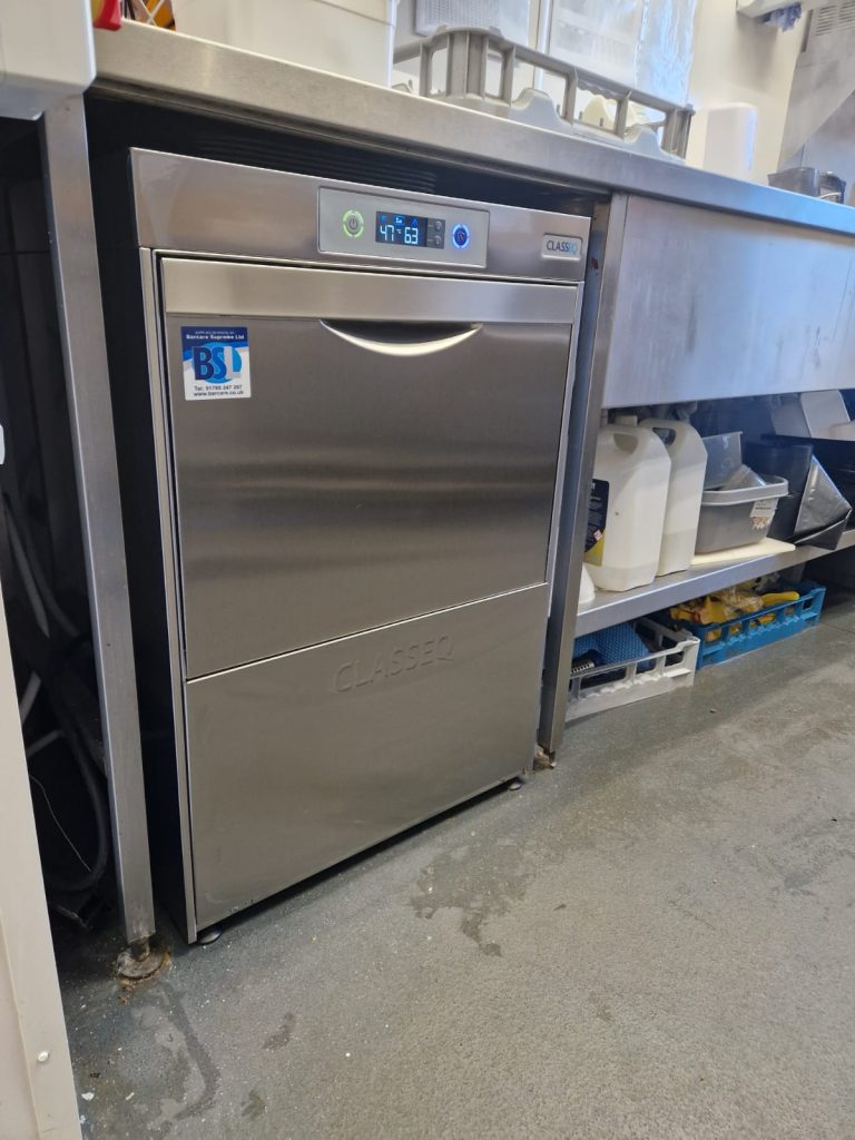 Classeq D500DUOWS dishwasher at Whites Coffee Bar