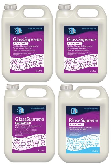 ChemPac5 – GlassSupreme PolyCarb Glasswash Detergent