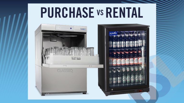 Purchasing vs. Renting Bar Equipment