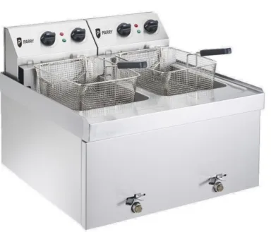 Parry NPDF9 Double Electric Fryer