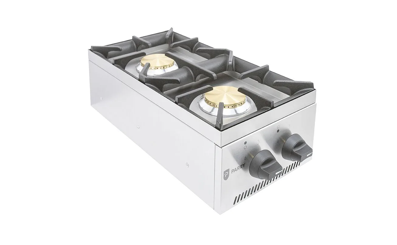 Parry AG2H 2 Burner Gas Hob Unit