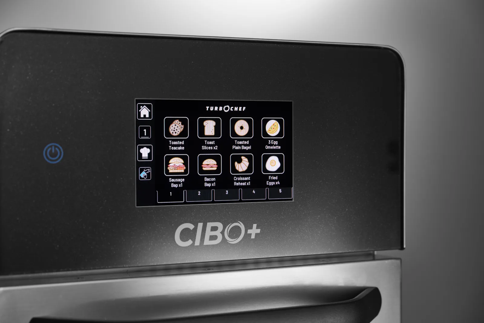 Turbochef TCiBOPLUS/B high speed screen image