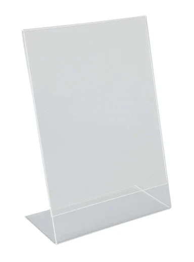 Perspex Menu Holder A5 Angled