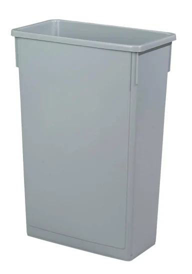 Grey Slim Recycling Bin – 87 Litre