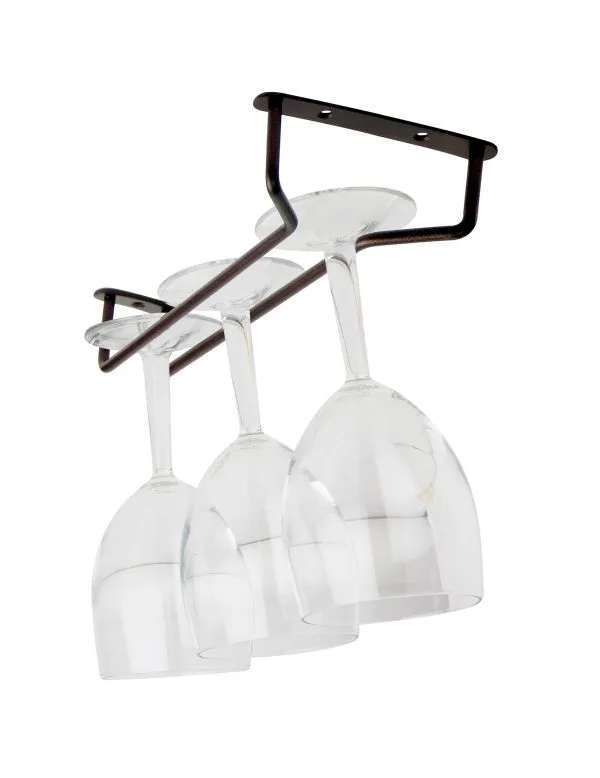 Glass Hanger 10 Inch RUSTIC c/w 3 screws - Image 2