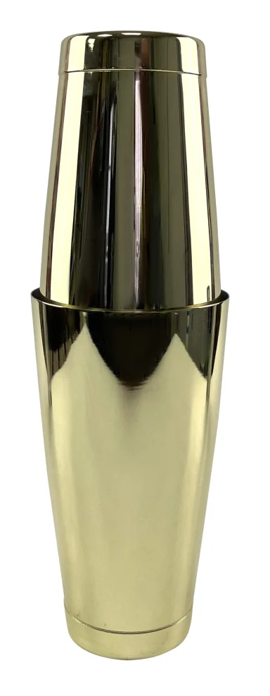 Gold Plated 28oz/18oz Boston Can Set