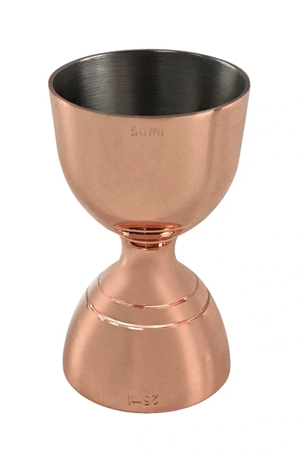Copper plated bell jigger