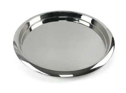 14" Highly Polished Waiter's Tray