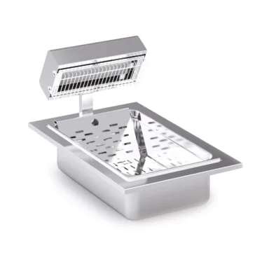 FriFri Silofrit Electric Built-in Chip Scuttle – W 400 mm – 0.65 kW