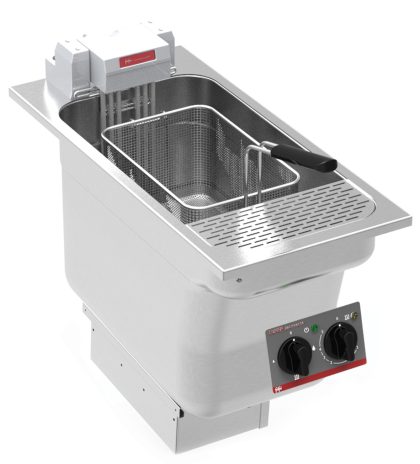 FriFri Super Easy Pasta 311 Electric Built-in Pasta Cooker - 1 Basket - W 300 mm - 7.5 kW