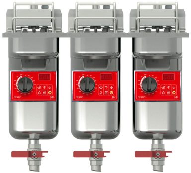 FRIFRI PRECISION 633 DROP-IN FRYER 3×9.0kW -1 PHASE – 3 x 9.0kW 3 x AC 230V – 3 BASKETS