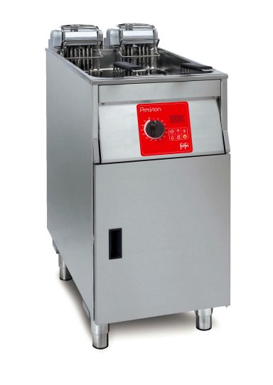 FriFri Precision 412 Electric Free-standing Single Tank Fryer – 2 Baskets – W 400 mm – 22.0 kW