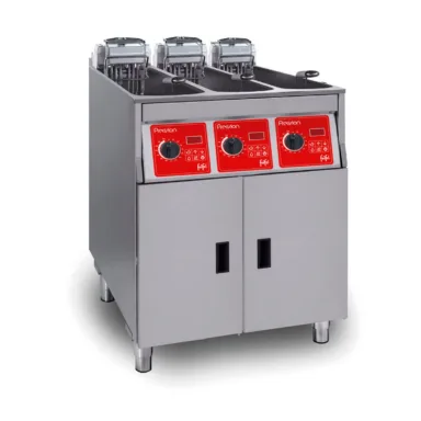 FriFri Precision 633 Electric Free-standing Triple Tank Fryer – 3 Baskets – W 600 mm – 22.5 kW