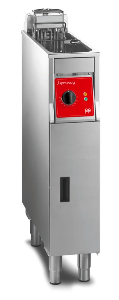 FriFri Super Easy 211 Electric Free-standing Single Tank Fryer with Filtration – 1 Basket – W 200 mm – 7.5 kW – Single Phase