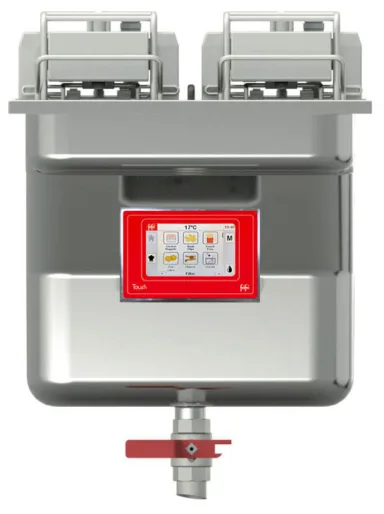 FriFri Touch 412 Electric Drop-in Single Tank Fryer – 2 Baskets – W 400 mm – 18.0 kW