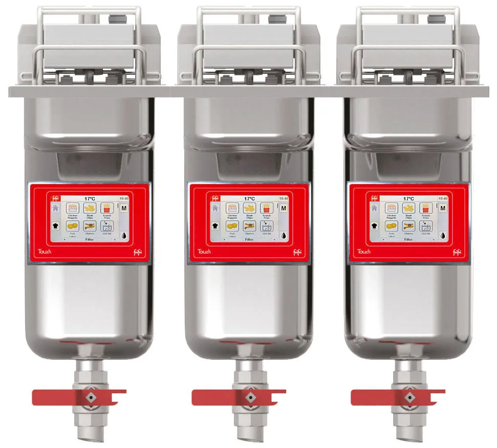 FRIFRI TOUCH 633 DROP-IN FRYER 3 x 7.5kW - 3 x 7.5kW 3 x AC 230V - 3 BASKETS