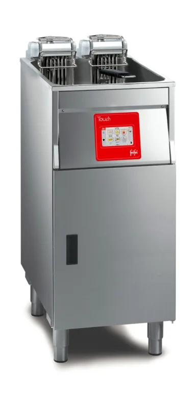FRIFRI TOUCH 412 FREE STANDING FRYER 18.0kW – 18.0kW 3NAC 400V – 1 BASKETS