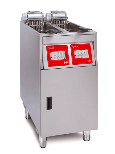 FriFri Touch 422 Electric Free-standing Twin Tank Fryer – 2 Baskets – W 400 mm – 2 x 9.0 kW – Single Phase