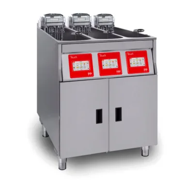 FriFri Touch 633 Electric Free-standing Triple Tank Fryer – 3 Baskets – W 600 mm – 27.0 kW