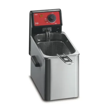 FriFri Eco 4 Electric Counter-top Single Tank Fryer – 1 Basket – W 203 mm – 3.2 kW