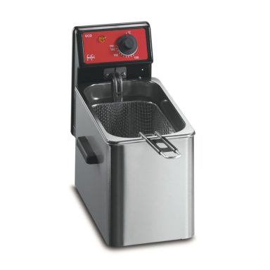 FriFri Eco 4 Electric Counter-top Single Tank Fryer – 1 Basket – W 203 mm – 2.3 kW