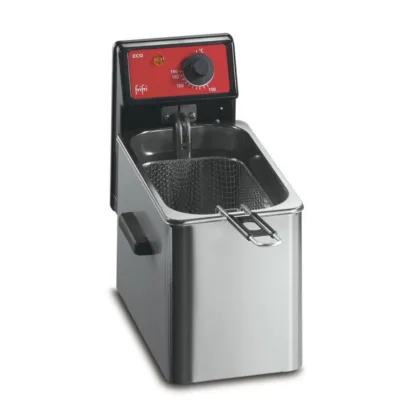FriFri Eco 4 Electric Counter-top Single Tank Fryer - 1 Basket - W 203 mm - 2.3 kW
