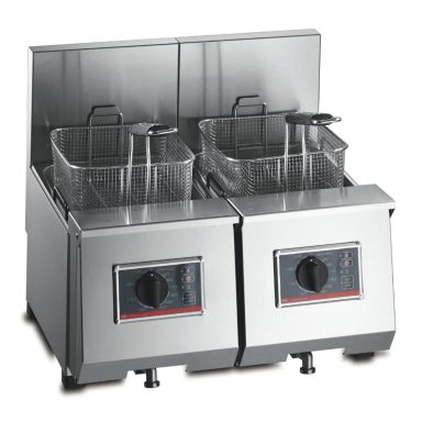 FriFri Profi+ 6 + 6 Electric Counter-top Twin Tank Fryer – 2 Baskets – W 540 mm – 2 x 4.6 kW