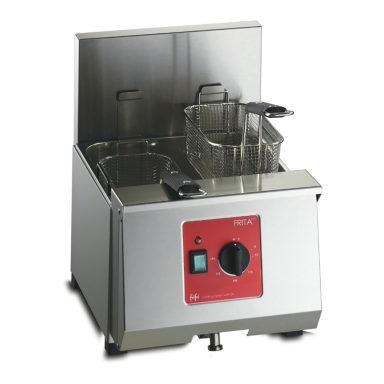 FriFri Frita+ 8 Electric Counter-top Single Tank Fryer – 2 Baskets – W 360 mm – 6.9 kW