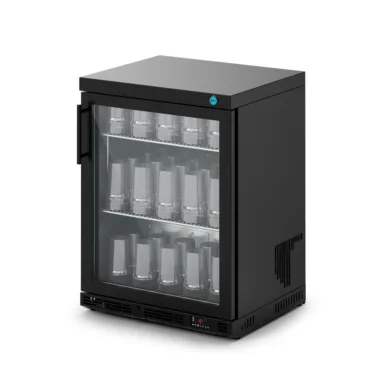 IMC Ventus VR60 Glass Froster [Front Load] – Glass Door – Black Painted Frame – H 800 mm – W 600 mm