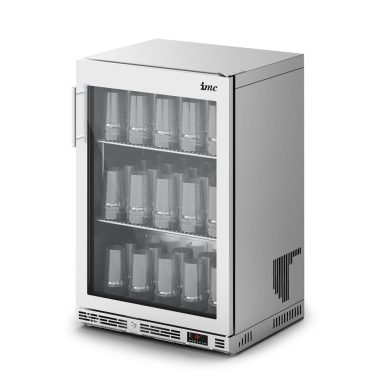 IMC Ventus VR60 Glass Froster [Front Load] – Full Front Glass Door – Stainless Steel Frame – H 900 mm –  W 600 mm