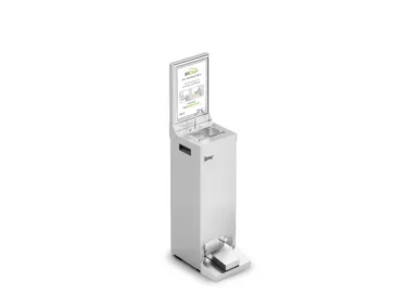 IMC IMClean Junior Reduced Height Mobile Hand Sanitising Station