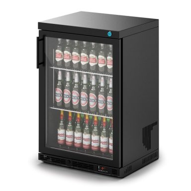 IMC Ventus V60 Bottle Cooler [Front Load] – Glass Door – Black Painted Frame – H 900 mm – W 600 mm – R290