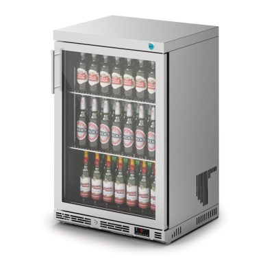 IMC Ventus V60 Bottle Cooler [Front Load] – Glass Door – Stainless Steel Frame – H 900 mm – W 600 mm – R290
