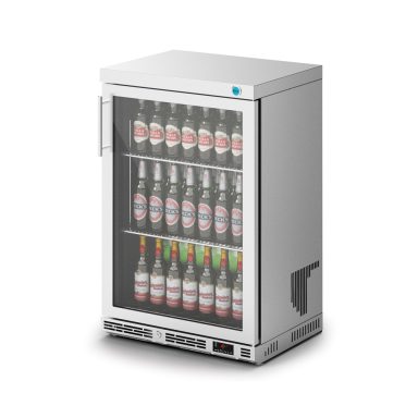 IMC Ventus V60 Bottle Cooler [Front Load] – Glass Door – Stainless Steel Frame – H 900 mm – W 600 mm – D 450 mm – R290