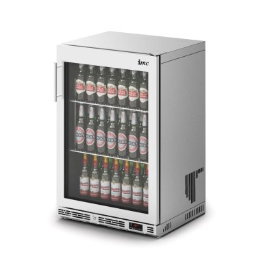IMC Ventus V60 Bottle Cooler [Front Load] – Full Front Glass Door – Stainless Steel Frame – H 900 mm – W 600 mm – R290