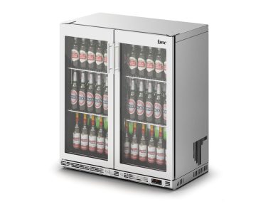 IMC Ventus V90 Bottle Cooler [Front Load] – Full Front Glass Door – Stainless Steel Frame – H 900 mm – W 900 mm – R290