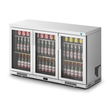 IMC Ventus V135 Bottle Cooler [Front Load] – Glass Door – Stainless Steel Frame – H 800 mm – W 1350 mm – R290