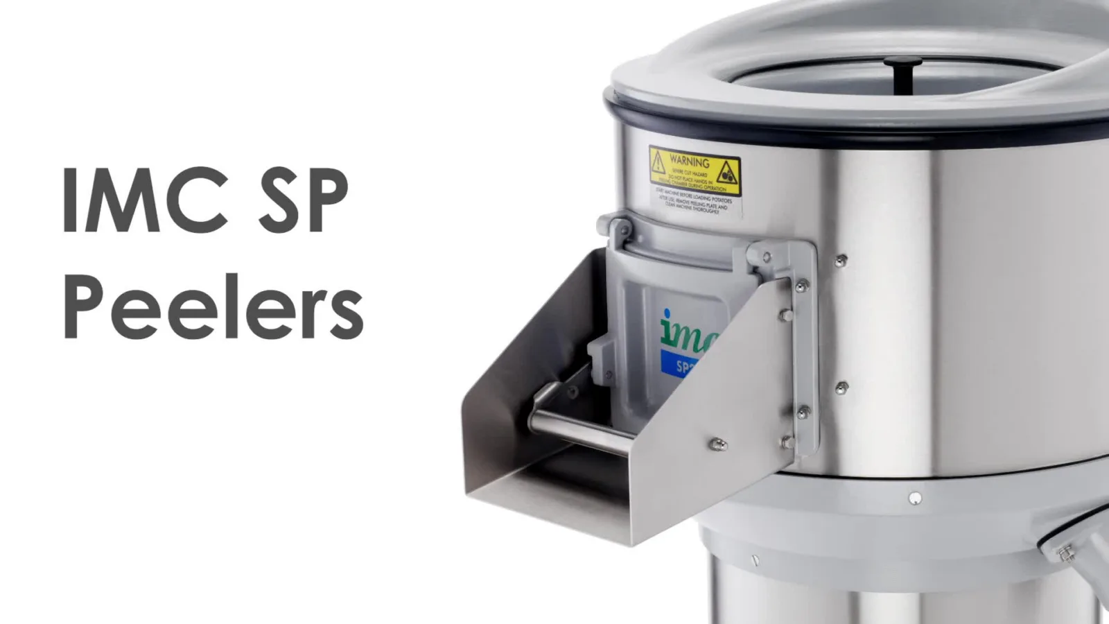 IMC SP25 Floor-mounted Potato Peeler - 3 Phase - H 1080 mm - 0.75 kW - Image 2