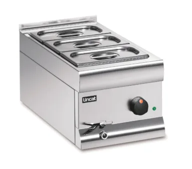 Lincat Silverlink 600 Electric Counter-top Bain Marie – Wet Heat – Gastronorms – Base + Dish Pack – W 300 mm – 1.0 kW