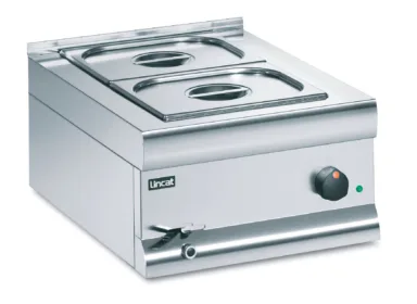 Lincat Silverlink 600 Electric Counter-top Bain Marie – Wet Heat – Gastronorms – Base + Dish Pack – W 450 mm – 1.0 kW